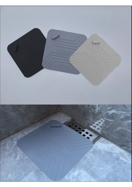 Siyah Renk Kötü Koku Önleyici Silikon Mat Banyo Mutfak Lavabo Balkon Gider Tıpası Kapağı Böcek Önleyici Kapak fırsatları