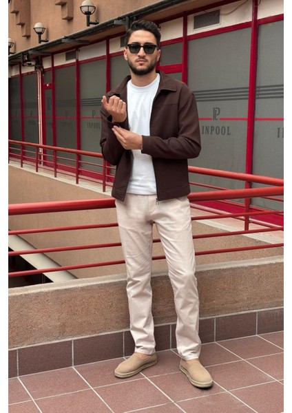 Erkek, Fitil Desenli, Gömlek Yaka, Rahat Kesim, Mevsimlik-Baharlık Ceket 618 indirimleri