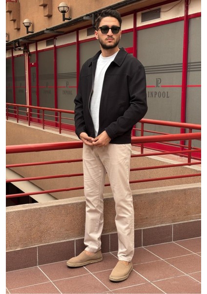 Erkek, Fitil Desenli, Gömlek Yaka, Rahat Kesim, Mevsimlik-Baharlık Ceket 618 indirimleri