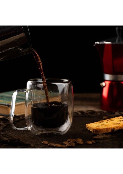 Çift Cidarlı Kuplu Bardak 250CC