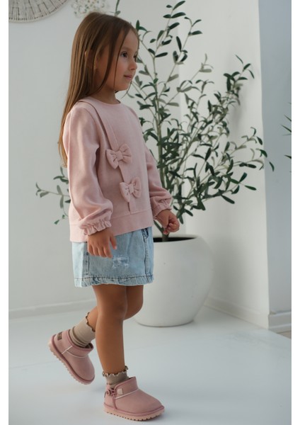 Kodiaq Kız Çocuk ve Bebek Kışlık Süet Pembe Bot | Ortopedik Kaymaz Taban, Sıcak Tutan Kürklü Bot fırsatları