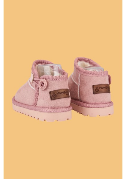 Kodiaq Kız Çocuk ve Bebek Kışlık Süet Pembe Bot | Ortopedik Kaymaz Taban, Sıcak Tutan Kürklü Bot indirimleri