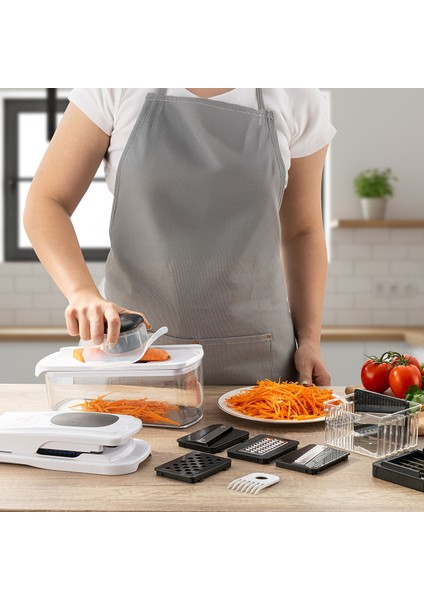 Smart Hazneli Doğrayıcı Beyaz 10 Parça indirimleri