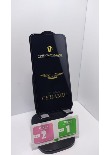 iPHONE 15 Pro Ekran Koruyucu 9h Seramik 3D Anti-Statik