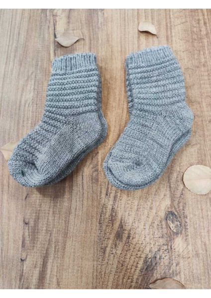 2 Çift Bebe Pamuklu Kışlık Çorap
