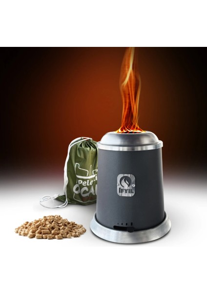 Ifyıl Kapsül Pelet Yakıtlı Ateş Çukuru ve Pişirici fiyatları