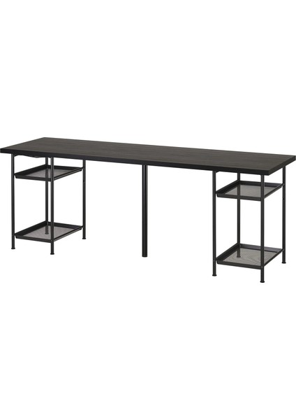 Lagkapten / Spand Çalışma Masası Venge Siyah 200 x 60 cm