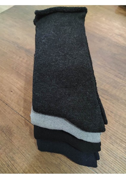 Lastiksiz Diyabetik Termal Çorap 4 Çift Kalın Içi Havlu fiyatları