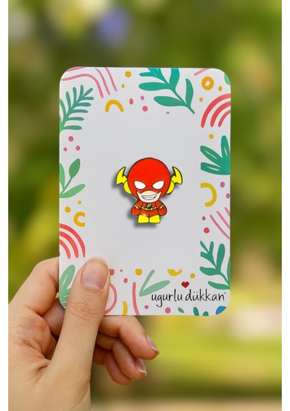 Mini Flash Karakter Rozeti