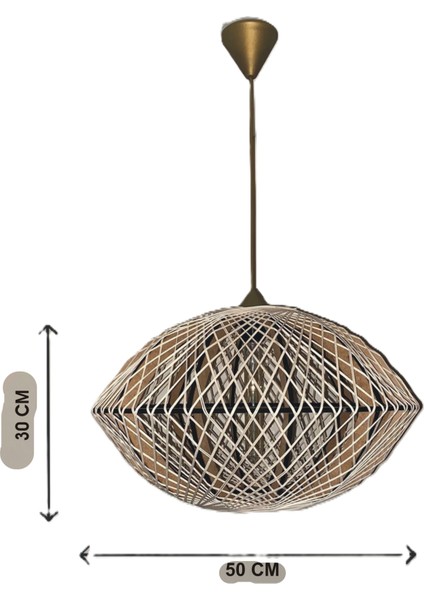 Doğal El Yapımı Bohem-Rustik-Modern-Jüt-Hasır-Sarkıt Avize fırsatları