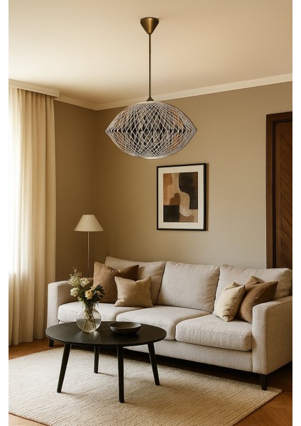 Doğal El Yapımı Bohem-Rustik-Modern-Jüt-Hasır-Sarkıt Avize indirimleri