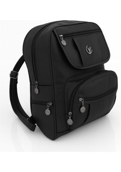 Kadın Suni Deri Çok Bölmeli Sırt Çantası Suya Dayanıklı Orta Boy Sırt Çantası fiyatları