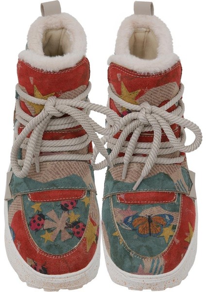 Kadın Vegan Deri Çok Renkli Bot - Paper Animals Tasarım fiyatları