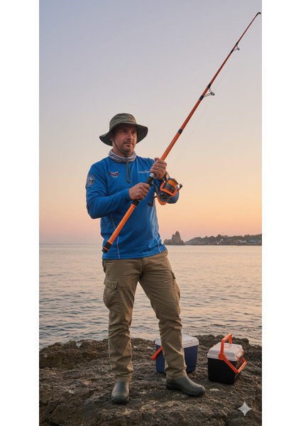 Goocamp 6000 Hobi Kıyı Olta Seti - 300 cm (Kamış+Makine) fiyatları