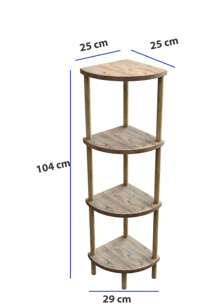 Ev Ofis Için Dekoratif Çok Katlı Köşe Raf fırsatları