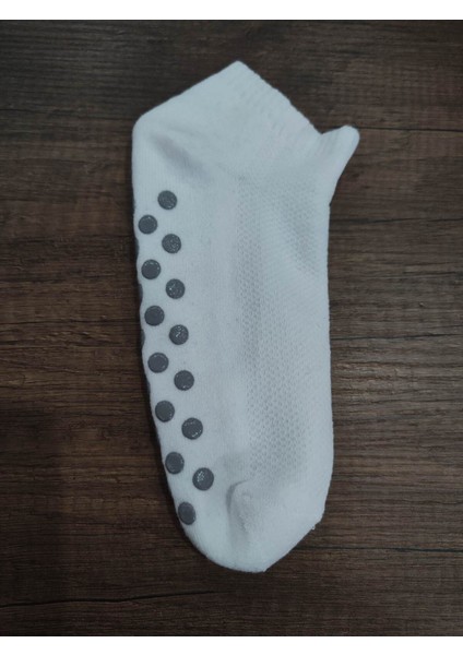 3 Çift Altı Kaydırmaz Baskılı Pamuklu Tavaf Çorabı Üstü File Örgülü fiyatları