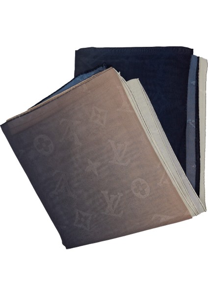 Gece Perdesi Jakarlı Ikili Degrade Şal Seti modelleri