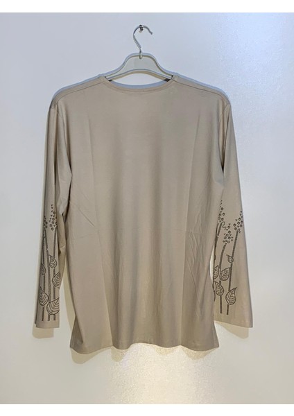 Bej Taşlı Kadın Bluz fiyatları