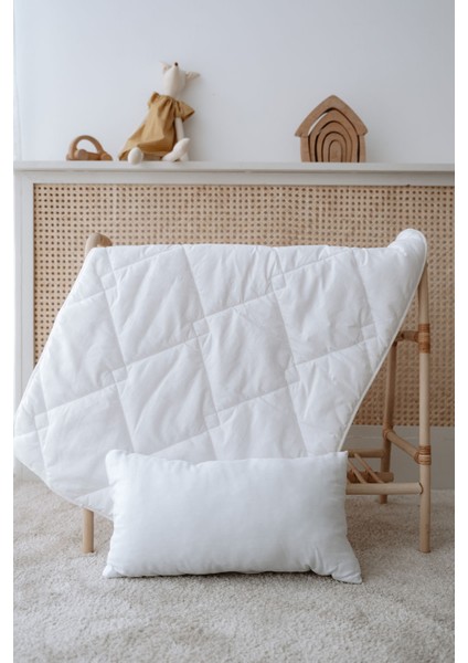 Anne Yanı Beşik Uyku Seti - Yorgan (55X95) - Yastık (25X45)