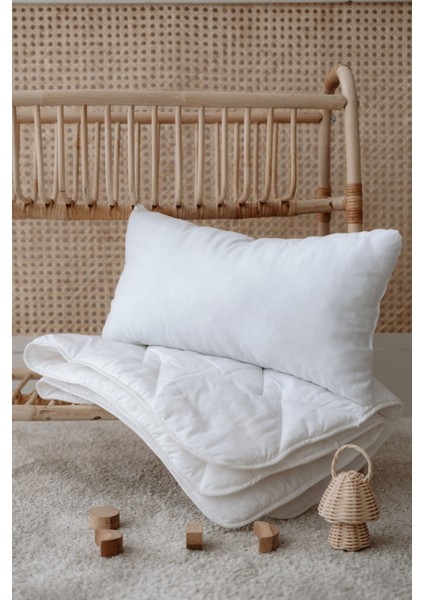 Anne Yanı Beşik Uyku Seti - Yorgan (55X95) - Yastık (25X45) fırsatları