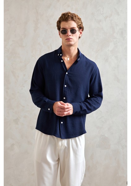 Erkek Oversize Kesim Aerobin Gömlek modelleri