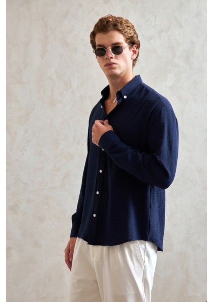 Erkek Oversize Kesim Aerobin Gömlek fırsatları