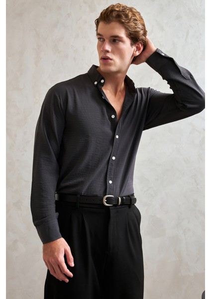 Erkek Oversize Kesim Aerobin Gömlek fiyatları