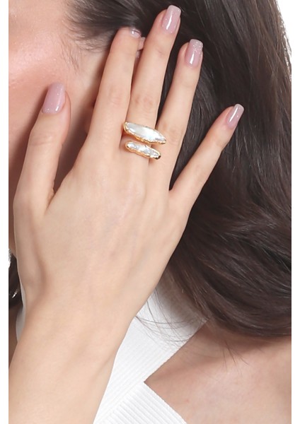 Kadın Tel Sarma Dolama Model El Yapımı Tasarım Inci Yüzük fiyatları