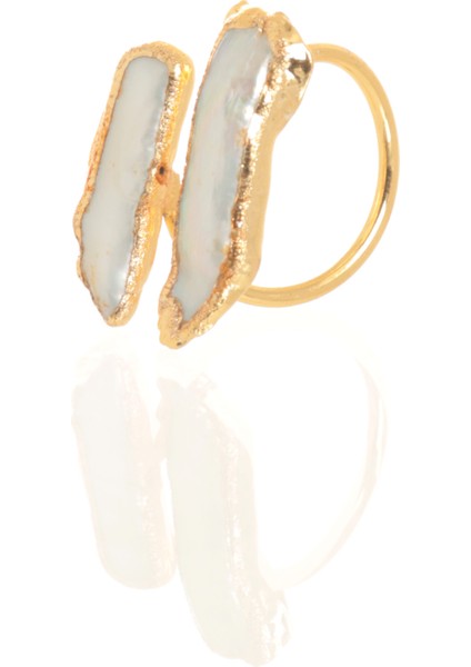 Kadın Tel Sarma Dolama Model El Yapımı Tasarım Inci Yüzük indirimleri