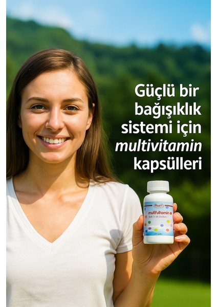 Multivitamin Mineral Içerikli Kapsül modelleri
