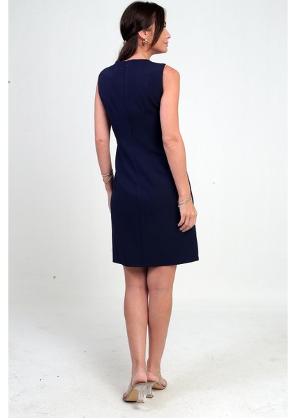 Kadın Kendinden Telalı Yan Düğmeli Kısa Elbise fırsatları