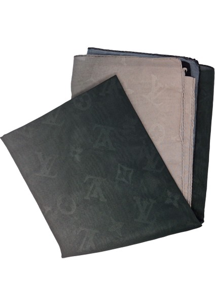 Kahve ve Kül Jakarlı Ikili Degrade Şal Seti fiyatları