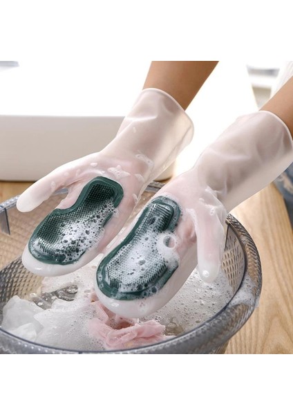 Mdb Silikon Bulaşık Yıkama Eldiveni