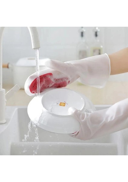 Mdb Silikon Bulaşık Yıkama Eldiveni modelleri