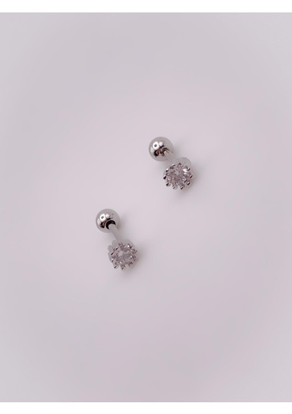 Cerrrahi Çelik Piercing ( Pirsing ) Mini Tek Taşlı Tragus Helix Piercing (1ADET) fırsatları