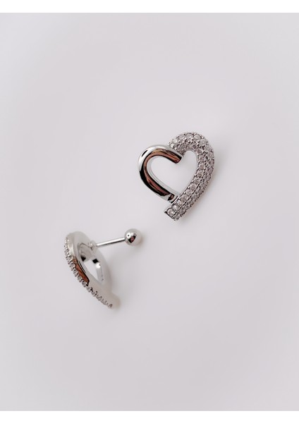 Cerrrahi Çelik Piercing ( Pirsing ) Tasarım Kalpli Tragus Helix Piercing (1ADET) fırsatları