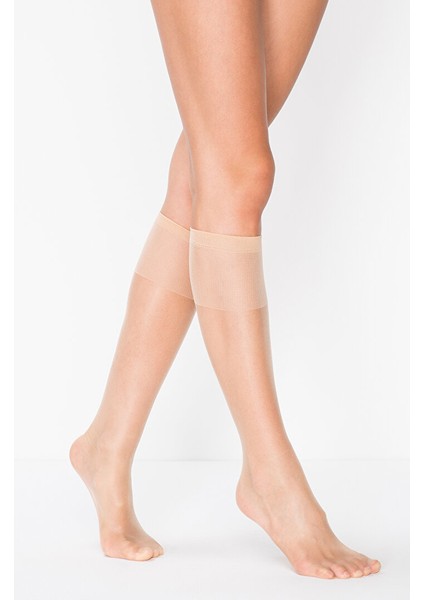 FIT15 Burunsuz Ince, Parlak Pantolon Çorabı