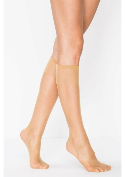 9'lu Eko Paket Süper 15 Den Mat Pantolon Çorabı (Diz Altı) fiyatları