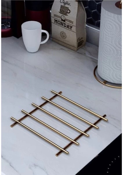 Mdb Yanmaz Paslanmaz Çelik Nihale Gold Renk