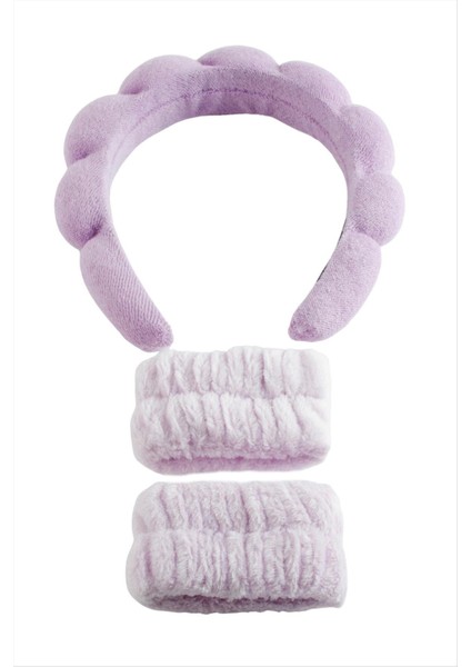 Baklava Desenli Makyaj Taç Set fiyatları