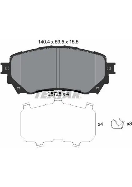 2572501 On Fren Balatasi G4YA3328Z G4YA3328ZA G4YA3328ZB