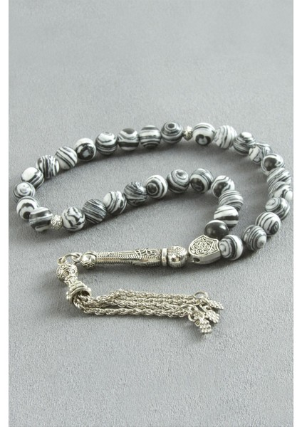 Akik Doğaltaş Tesbih 8 mm