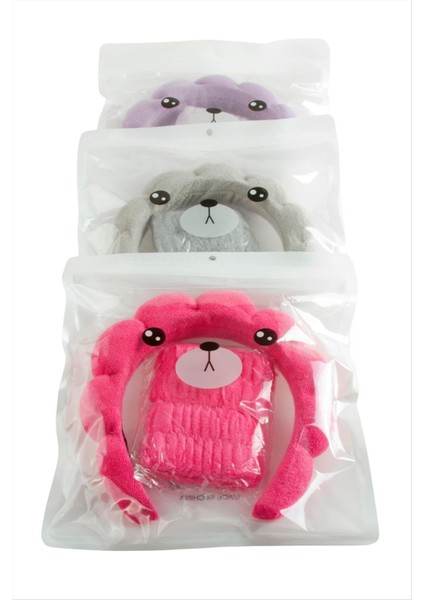 Baklava Desenli Makyaj Taç Set