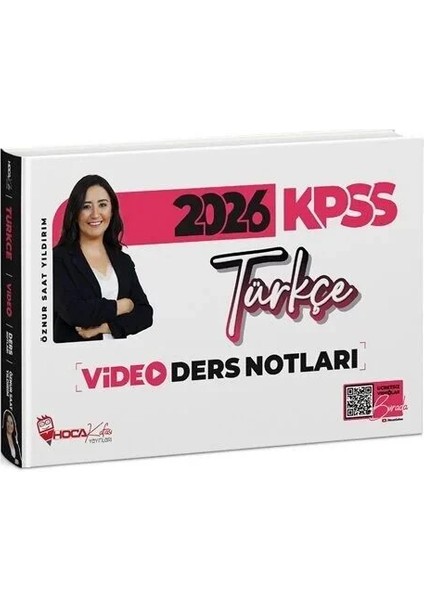 2026 Kpss Türkçe Video Ders Notları - Öznur Saat Yıldırım