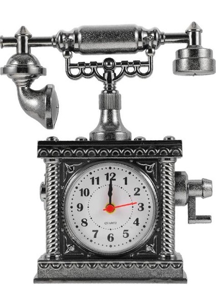 Mdb Vintage Telefon Tasarımlı Masa Saati modelleri
