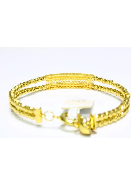 14 Ayar Altın Dorikalı Aynalı Kaburga Kelepçe Bilezik 12.41 gr indirimleri