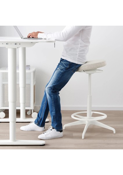 Lıdkullen Tabure Gunnared Bej