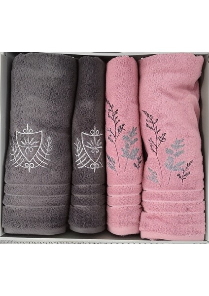 Lefa Best Set (Hamam Takımı) Pembe-Antrasit fiyatları