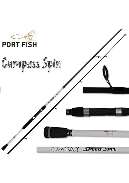 Portfish Cumpass 240CM Spin Kamış 10 - 30 gr