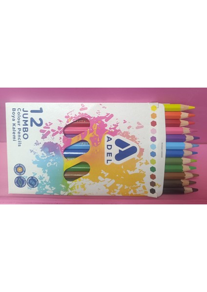 12 'li Jumbo Kuru Boya Kalemi modelleri